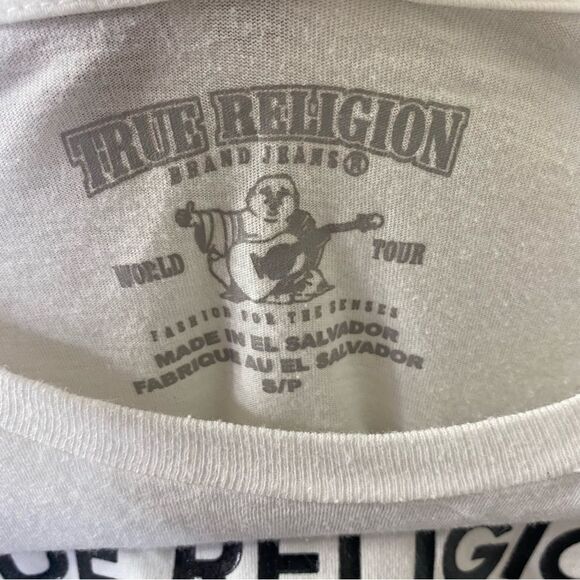 True Religion World Tour T-Shirt Sz S - Picture 5 of 5